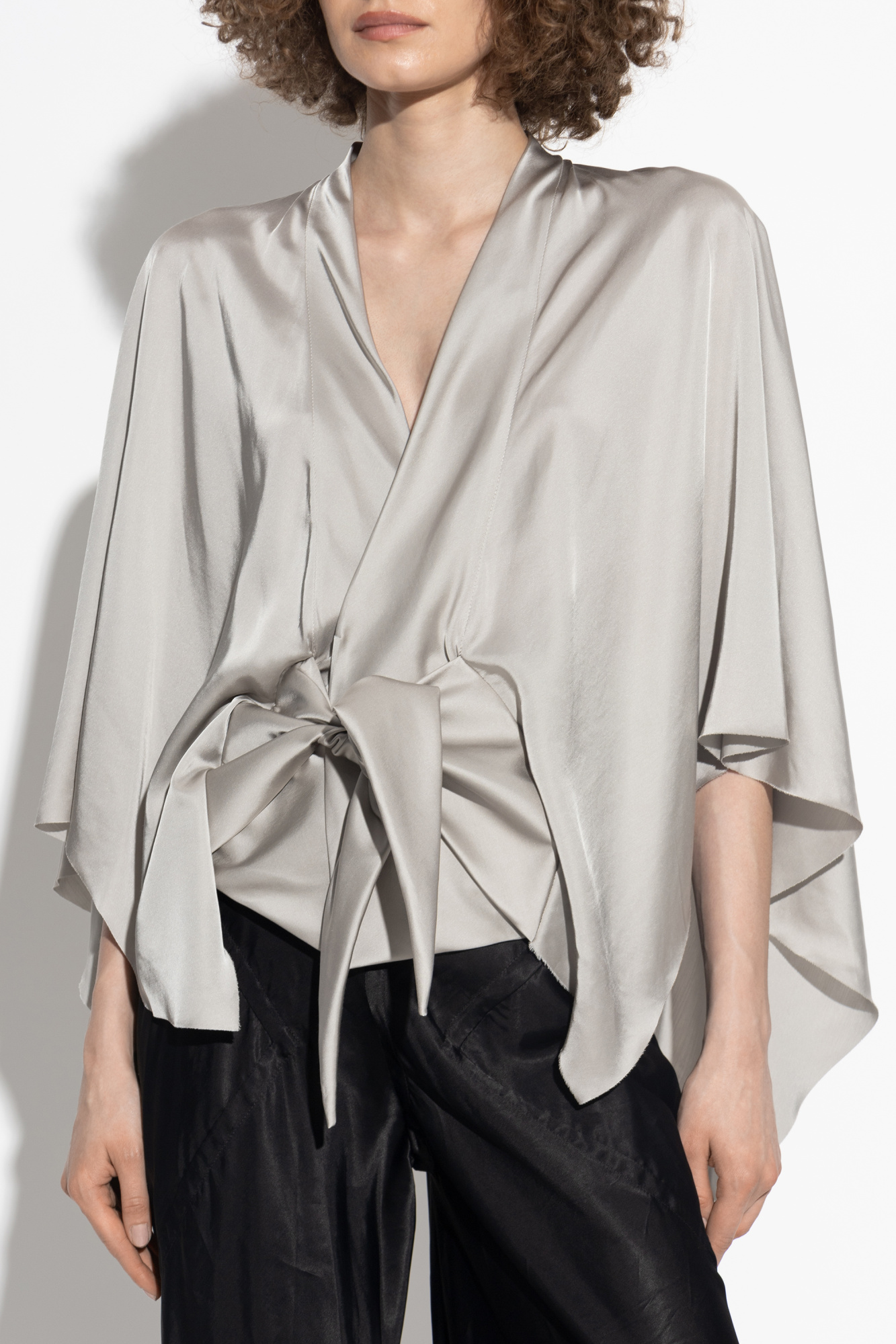 Rick Owens Top with decorative tie | Women's | Vitkac